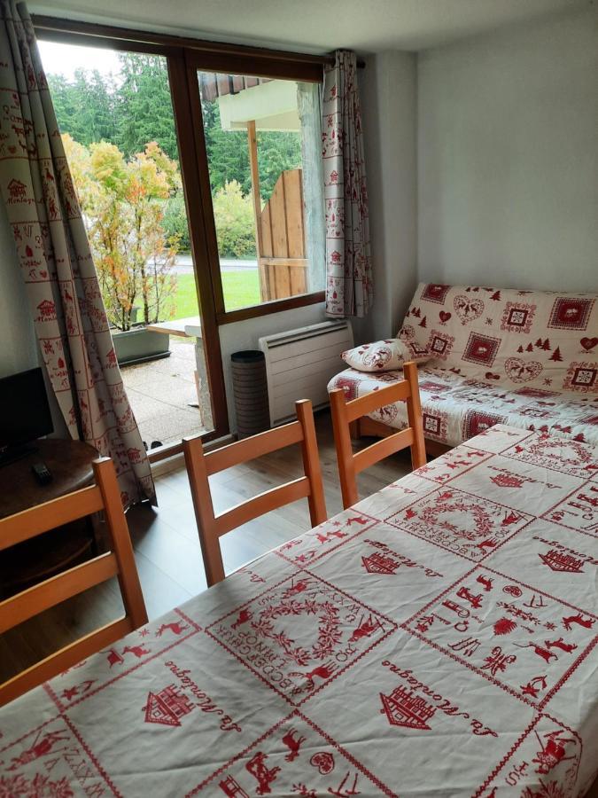 Ferienwohnung Les Terrasses Du Mont Blanc Le Praz de Lys Exterior foto